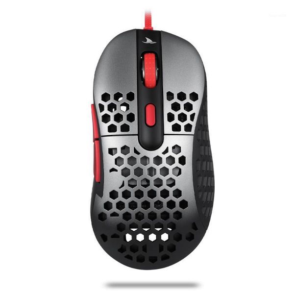 

motospeed n1 2020 new lightweight wired mouse hollow-out gaming mause 16000 dpi mice adjustable 8 key for gamer computer lap