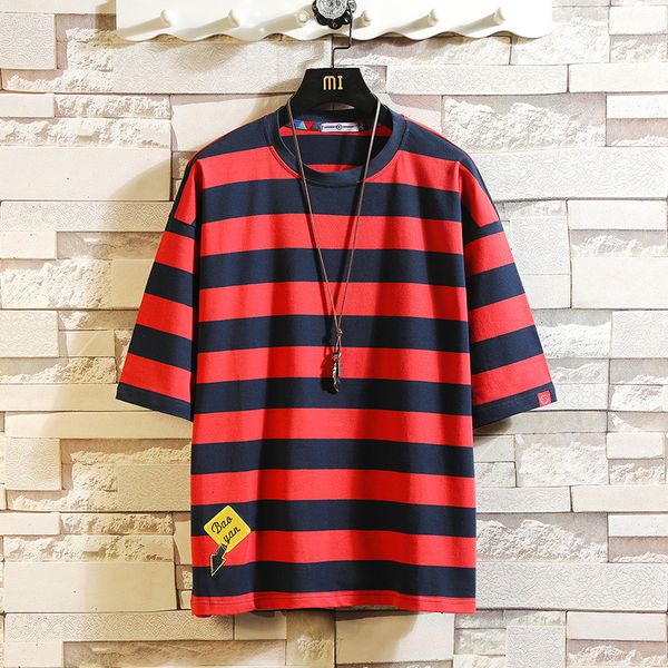 

2021 new men's short-sleeve t shirt will see black tshirt superior hip hop punk rock t-shirts fashion clothes size m-4xl 5xl the neck g, White;black