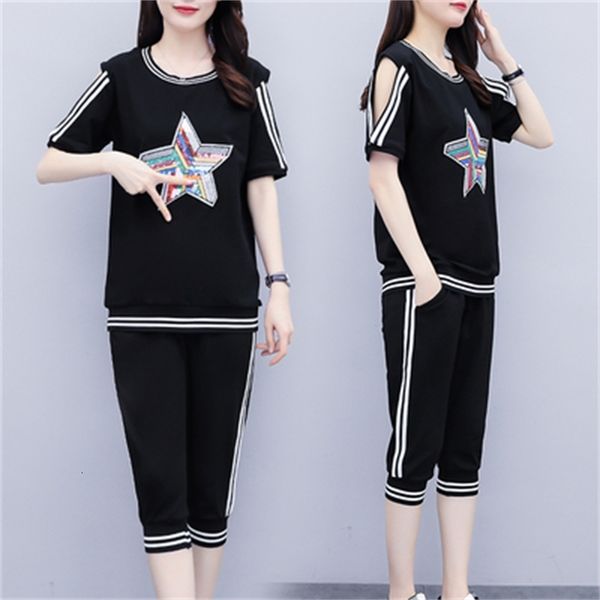 

geometric of two diamond pieces casual clothes black pants will see women's tracksuits v34b, White