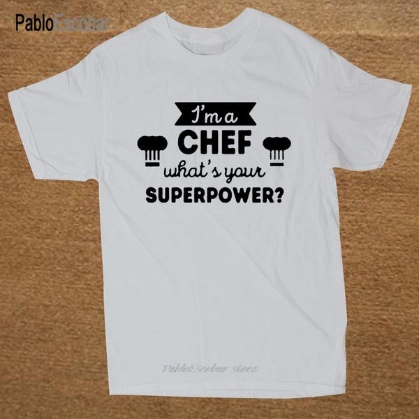 

человек chef сверхдержава профессия хлопок с коротким рукавом плюс размером для мужчин s одежды балахон дизайнеров футболки толстовки