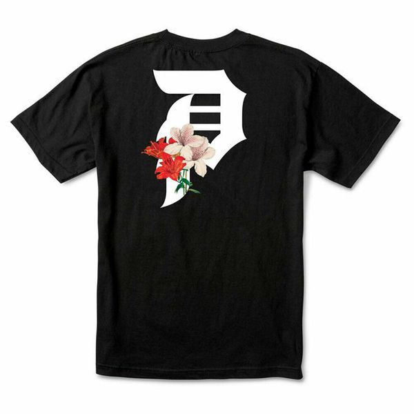 

primitive men's dirty p lily short sleeve t shirt black clothing apparel tee summer style tee shirt sport hooded sweatshirt hoodie