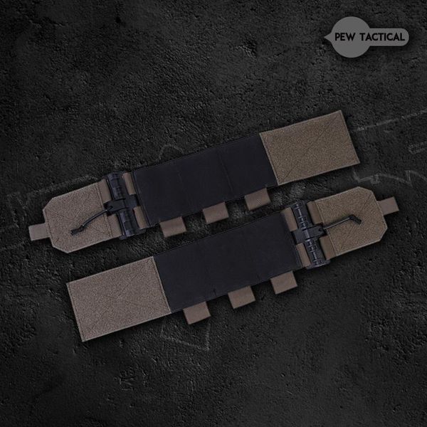 

waist support tactical fcsk vest quick break seal side, Black;gray