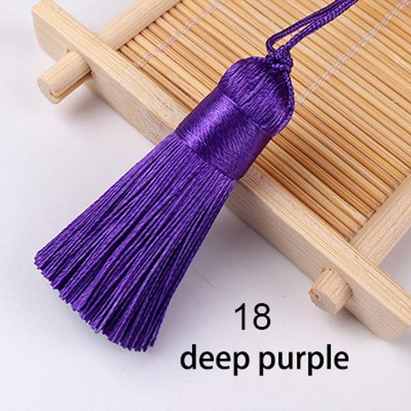 

оптовая продажа 12 шт. лот 5см короткие толстые кисточкой шелковый бахромой швейное bang tassel отделка декоративные ключные кисточки для за