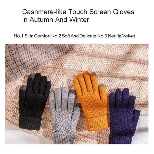 

women gloves winter touch screen handschoenen black gloves guantes mujer 2019 promotion hiver femme rekawiczki gant luva jllree
