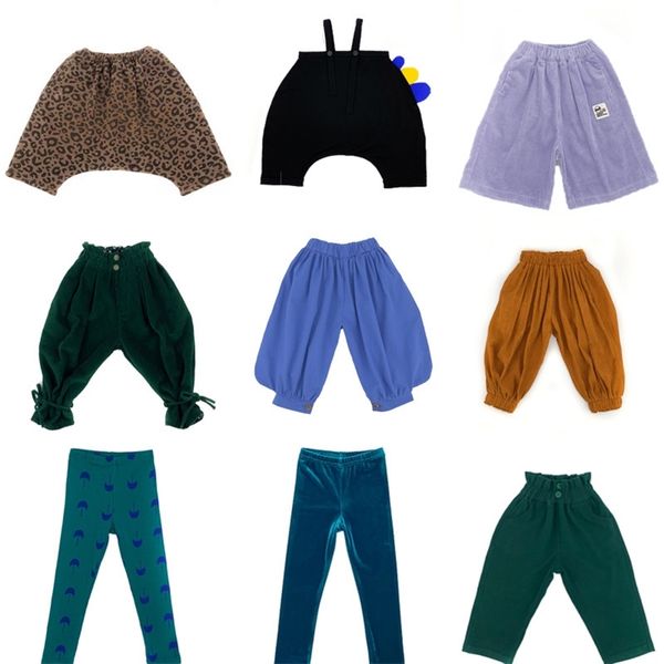 Pantaloni per bambini Autunno Inverno Bambino Ragazzi Harem Pantaloni MF Jeans per bambini di marca Ringraziamento Neonate Leggings Pantaloni per bambini 1- LJ201019