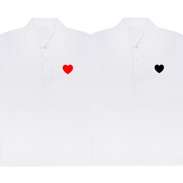 

chuanjiuchao baoling мужчины и чистый хлопок женщин пол любят короткий рукав пару t- футболку родителя-ребенок одежду рубашку поло 5xq8e, White