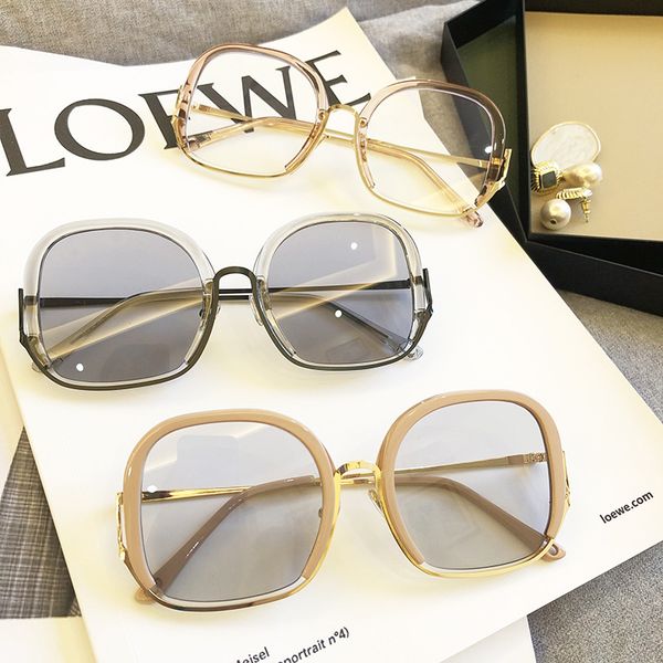

sunglasses ms 2021 women female fashion glasses plus for, White;black