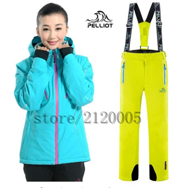 

skiing jackets snowboard jacket for women pelliot women's ski suit + pant waterproof windproof breathable