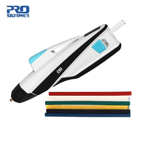 

3.6v cordless mini glue gun usb melt glue gun fast heating melting charger household diy repair tools by prostormer