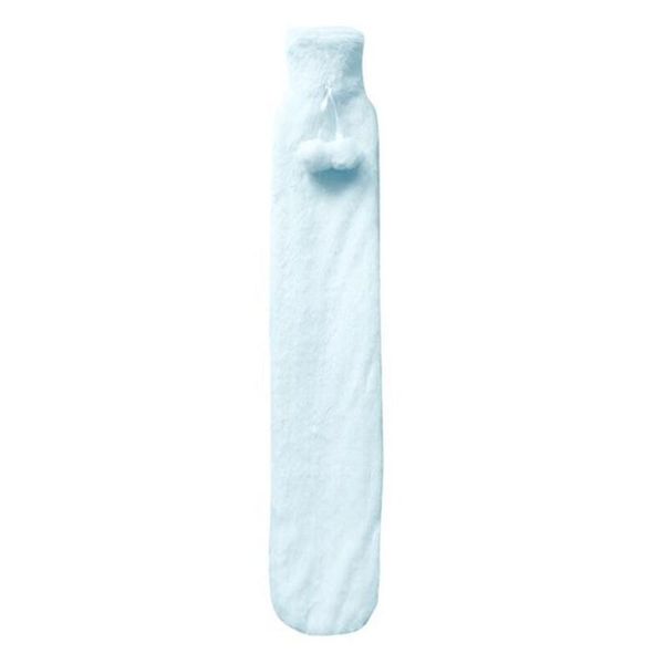 

fashion hand warmer extra long water bottle bag with flannel pocket cover hand feet warming water filling water bag 2l wmtfev