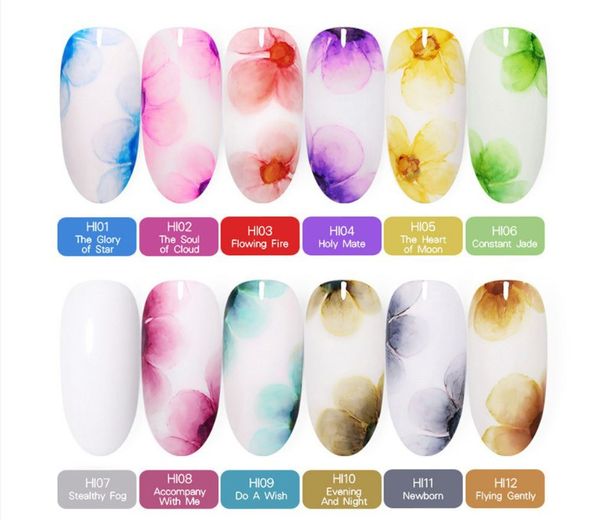 

nail polish born pretty water color painting pen blossoming beauty varnish 1ml 12 colours for diy manicuring