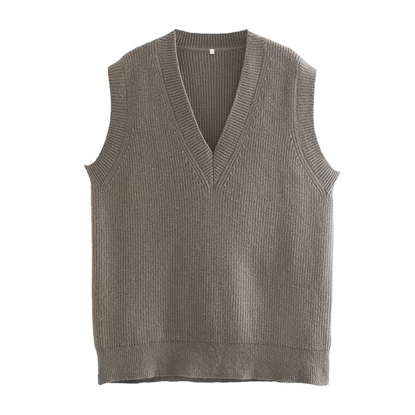

2021 new vintage elegant female without sleeves shirts spring-fall fashions ladies loose women's pullovers chic mesh qsck, White;black