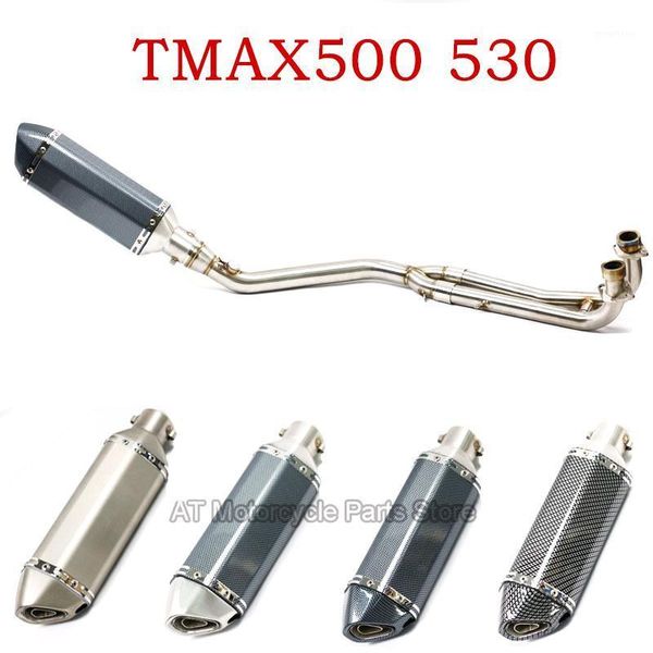

for tmax500 530 motorcycle slip-on full system exhaust combination full system for t-max tmax500 tmax530 2008-2020 ak1001
