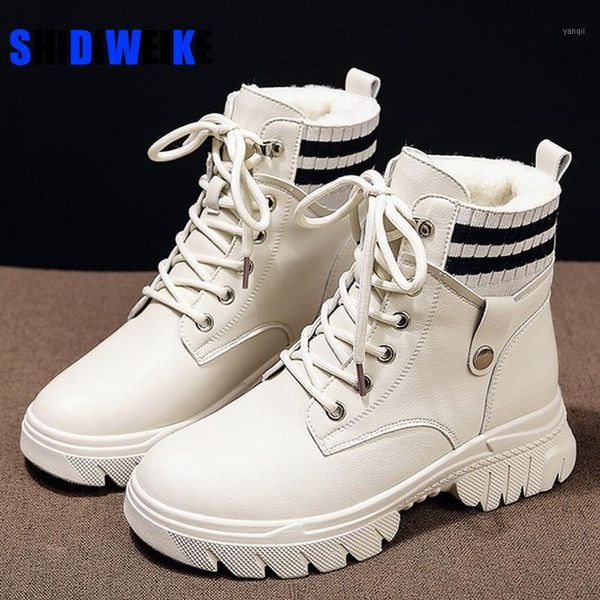 

boots warm soft black beige ankle for women flats snow shoes woman snowshoes thick fur sneakers waterproof zapatos de mujer 20211
