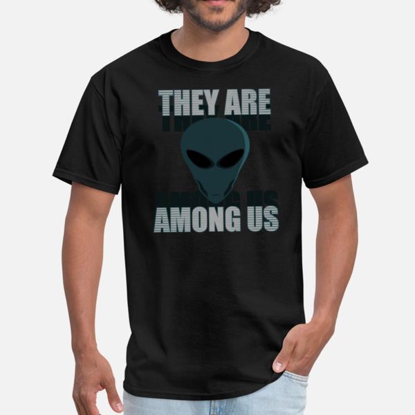 

alien grey they are among us t shirt humor print vintage tracksuit hoodie sweatshirt