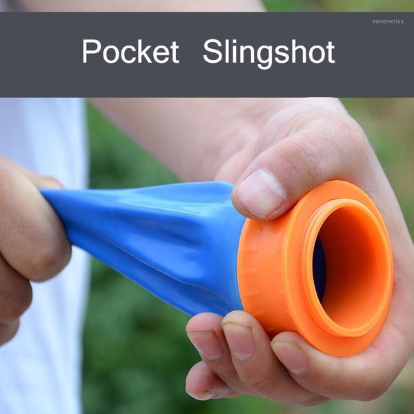 

new style powerful pocket slingsoutdoor funny games catapult high-carbon steel balls slings toys for children gift1