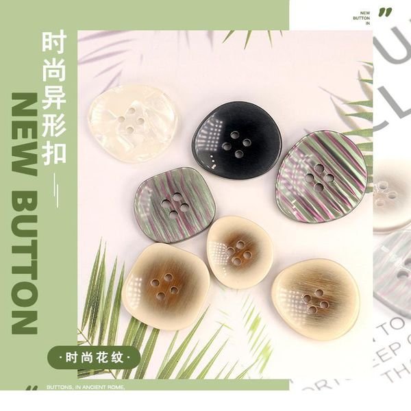 

pearl plastic buttons for clothing women wear suit decorative coat sewing button accessories garment diy stripe resin bbyxwy, Blike;white