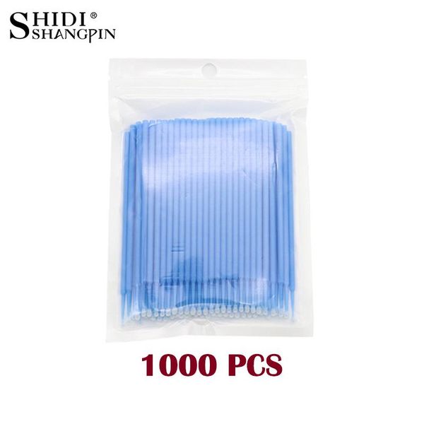 

ватные тампоны 1000pcs microbrushes одноразовые макияж хлопка палка наращивание ресниц индивидуальные ресницы удаление ватные тампоны sqctrw