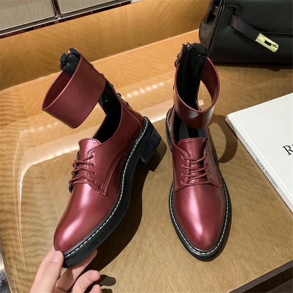 

2021 new fall women's fashions back zipper wild ladies'shoes wear-resistant non-slip bottom casual shoes 34v7, Black;white