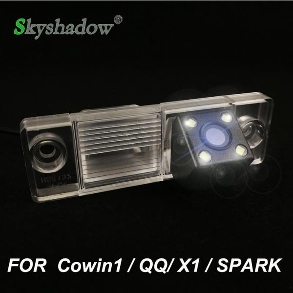 

hd car ccd night vision waterproof rear view camera parking assistance wide angle for chery cowin 1 / qq / x1 spark 2012