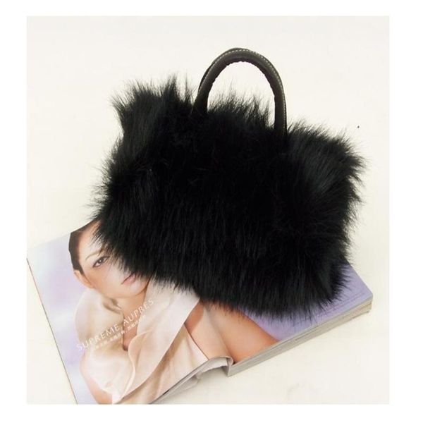 

crossbody pouch lady girl pretty cute faux fur handbag shoulder messenger bag tote fashion women handbag