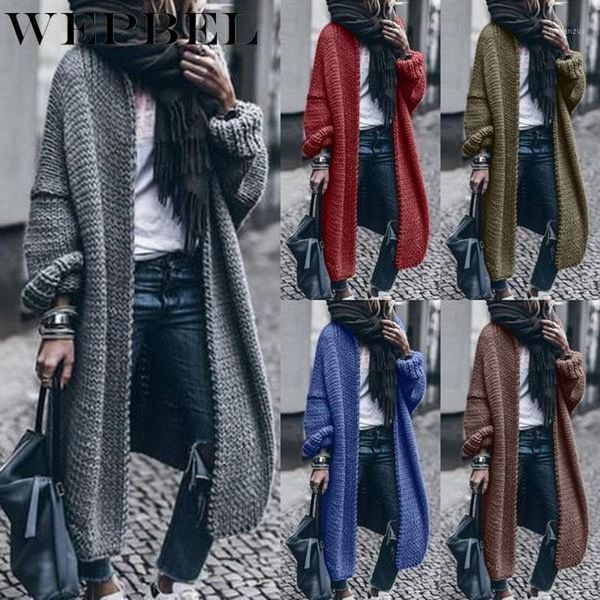 

wepbel winter cardigan coat womens knitted sweater women warm sweater thick knitted female knitwear outerwear1, White