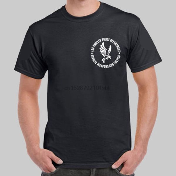 

los angeles police lapd swat tv s.w.a.t. logo black new fashion t shirt short sleeve design your own t shirt sport hooded sweatshirt hoodie