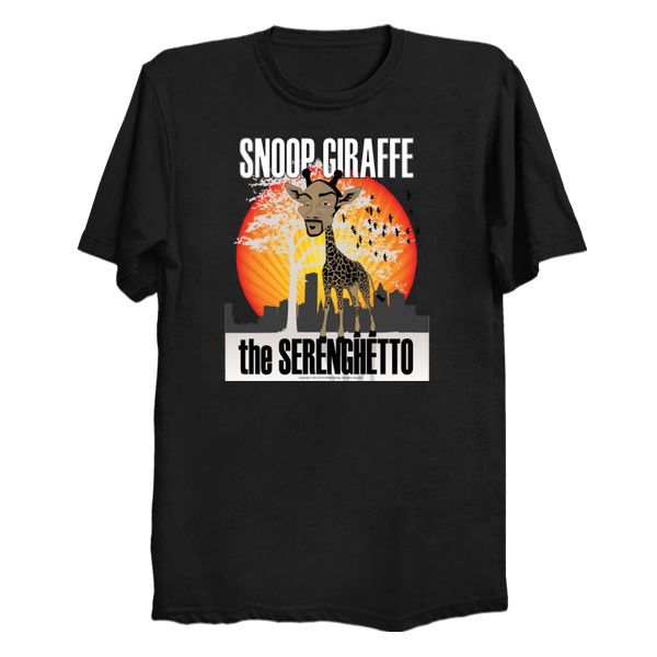 

printed men cotton snoop giraffe short sleeve hoodie designers t shirts sweatshirt