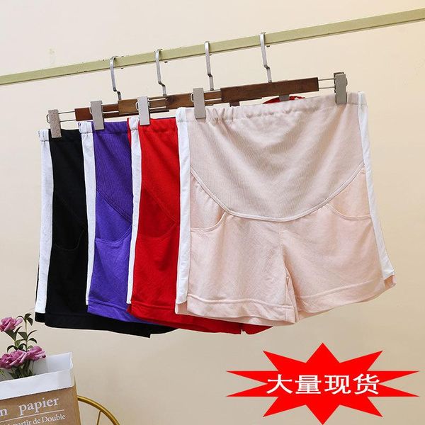 

pregnant women installed 2020 summer new style skin pregnant women pants fashion casual tencel cotton ultra-stretch wom, White