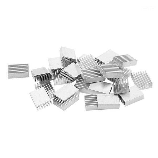 

fans & coolings 30 pcs aluminum heatsink cooling fin 20mmx14mmx6mm for mosfet ic1
