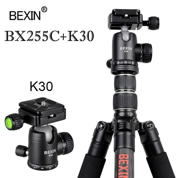 

bx255c camera tripod carbon fiber camera stand portable lightweight travel tipod mount profession tripod for the dslr
