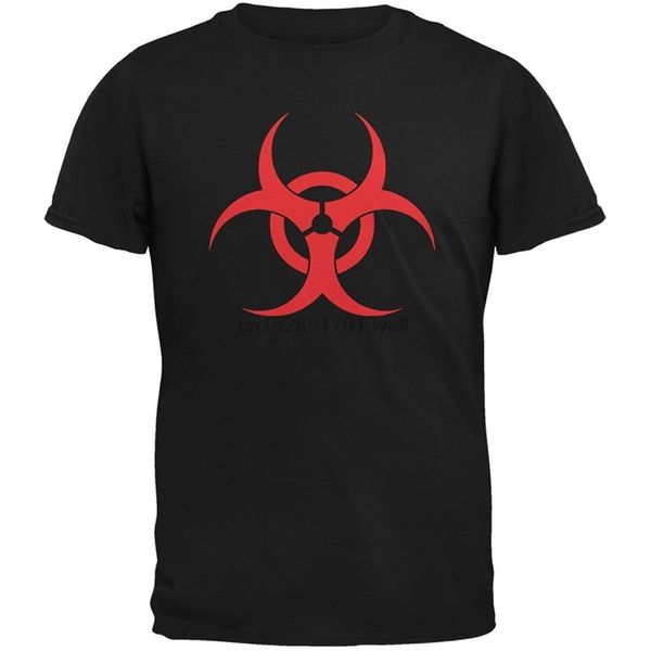 

2020 summer casual man t shirt zombie biohazard symbol t-shirt summer style casual clothing sport hooded sweatshirt hoodie