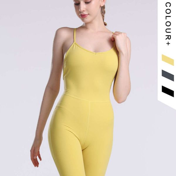 

back 2020 solid color open sports running fitns pants yoga cloth women, Gray