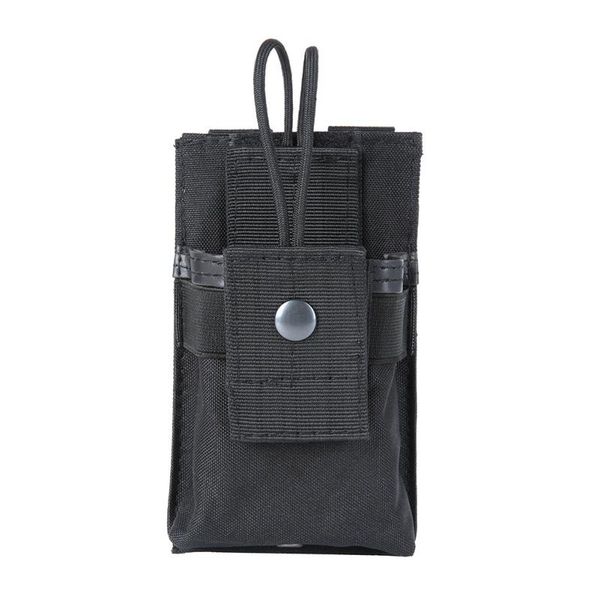 

outdoor bags system bag tactical vest belt backpack hanging phone waist pouch case holder walkie-talkie keys 1pc