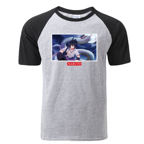 

прохладный harajuku наруто tshirt streetwear летняя мода амин повседневный мультфильм печати мужские вершины смешной япония толстовка с капю