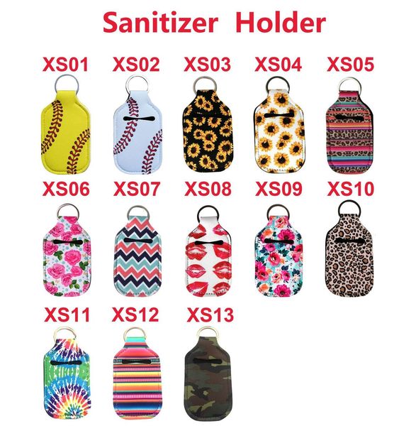 

colors hand us 30ml stock sanitizer 153 neoprene keychain mini bottle cover white color rectangle shape chapstick holder
