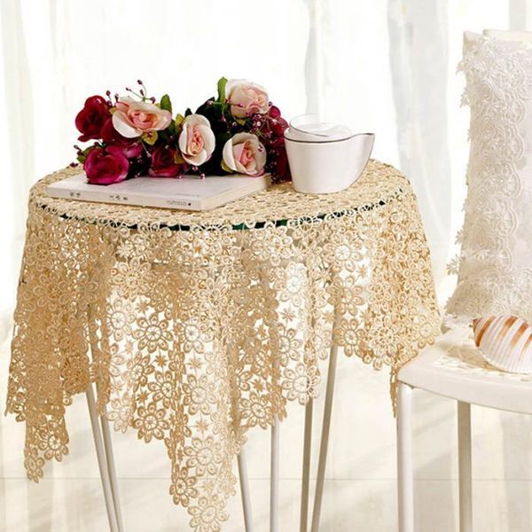 

table cloth lace tablecloth vintage round for party holiday dinner wedding fbe3