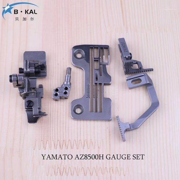 

yamato az8500h five lines gauge set overlock sewing machine parts 2108050+2107100+2109050+2109051+21091101, Black