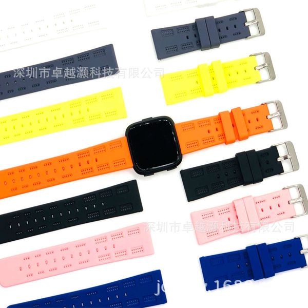 

suitable for fitbit strap, versa silicone tpu private model, personalized and breathable watch strapbgt