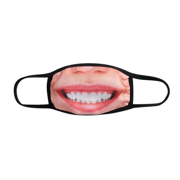 

expression smile cotton kawaii mask lips masks for muffle breathable korean big mouth face accessories bbysyf lipper