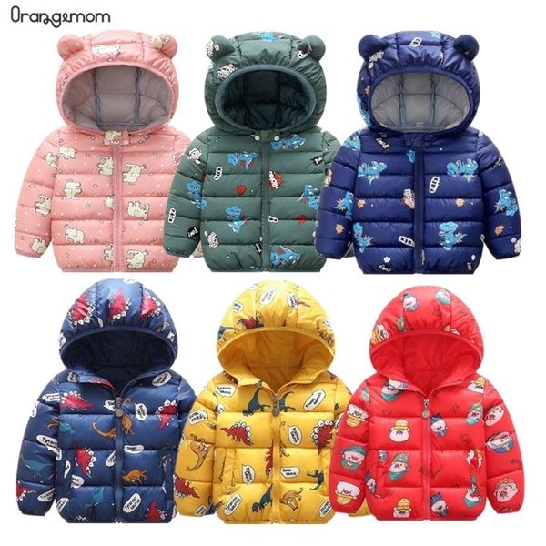 2020 Frühling Licht koreanische Mädchen Jacke für Mädchen Mantel mit Hoodies Ohr Teenager Jungen Kleidung 9 Farben Cartoon Kleidung Kinder LJ200828