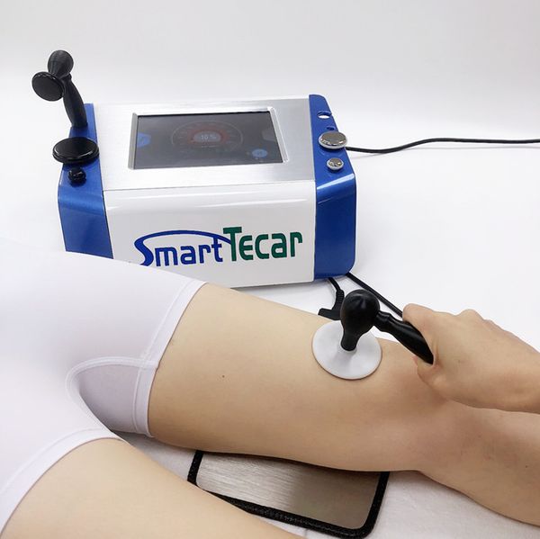 

deep heat rf monopolar microwave diathermy tecar therapy machine radio-frequency or tecar physiothrapy for muscle relaxation