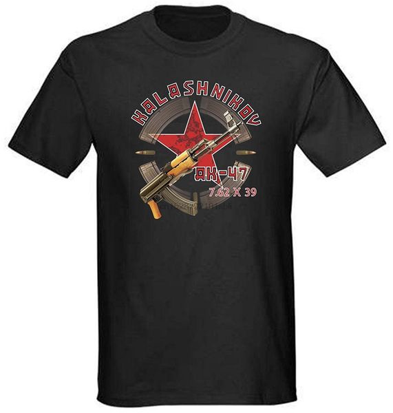 

new brand sale 100 % cotton new mens black military russian ak 47 kalashnikov nwt graphic shirts hoodie designers t shirts sweatshirt