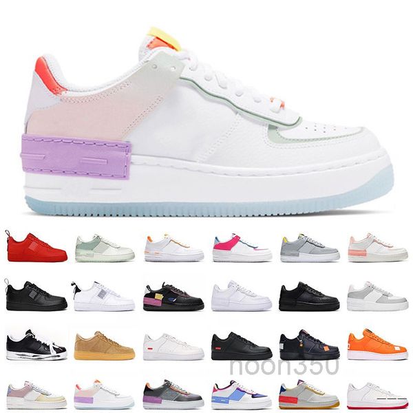 

luxury platform sneakers one 1 womens mens casual shoes force black volt mca university blue forces shadow trainers 5dke