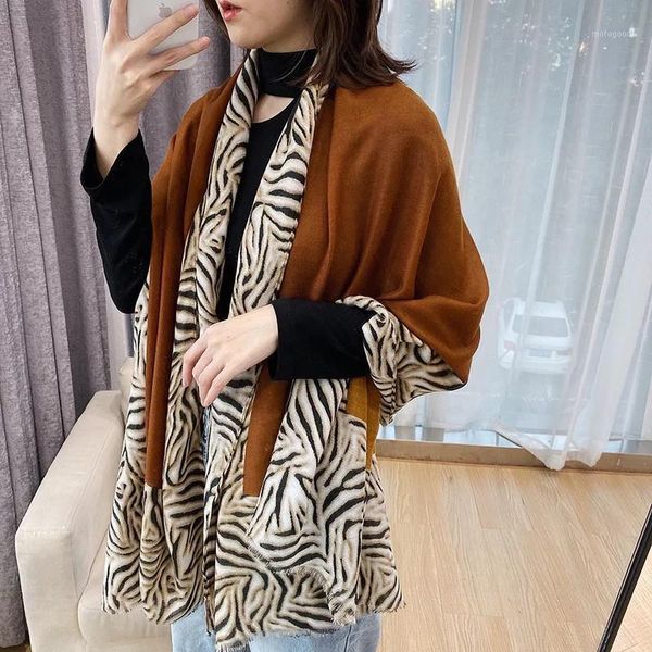

silk scarves lady cotton leopard print scarf popular headscarf women fashion sunscreen soft shawl stole bandana1, Blue;gray