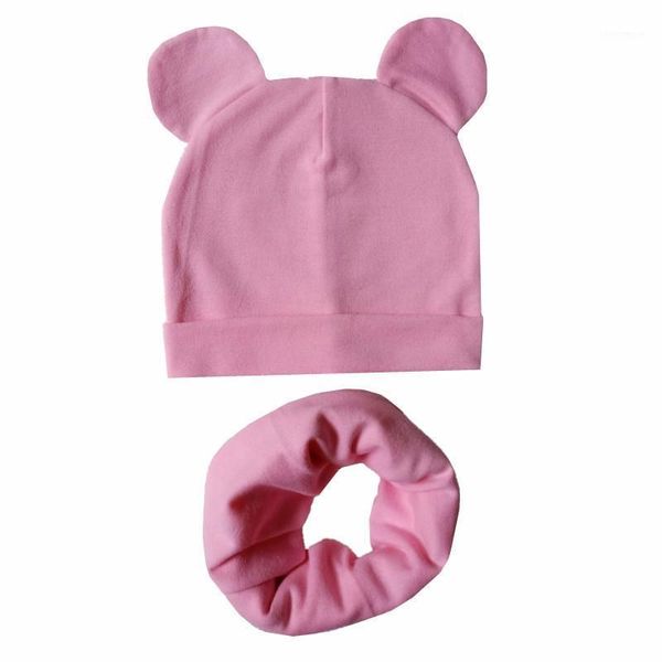 

hats, scarves & gloves sets baby hat scarf set cute ears for boys girls beanies cotton children hats caps po props1, Blue;gray