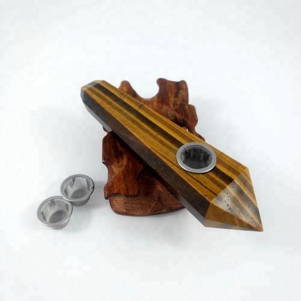 

wholesale selling tiger eye stone natural crystal quartz tobacco whole qyljmo, Black