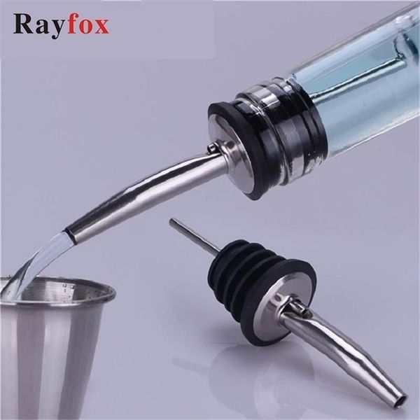 

bar stainless steel oil cork bartender accessories pourer wine bottle ser