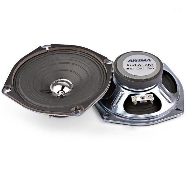 

aiyima 2pcs 5 inch full range audio speakers music sound speaker driver 4ohm 5w loudpeaker column diy for home theater1
