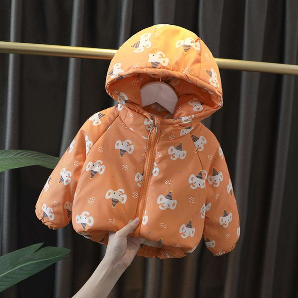 

baby winter 1 children's down cotton padded jacket, Black